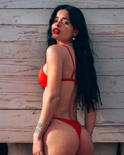 Carregar imagem no visualizador da galeria, TIE SIDE BIKINI BOTTOM - RED