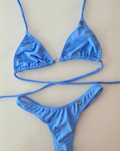 Carregar imagem no visualizador da galeria, RING BASIC TRIANGLE BIKINI TOP - LIGHTBLUE
